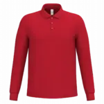 Custom Long Sleeve Polo IB290 Men's Pique Cotton S-4XL — product photo 23
