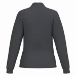 Dames piquépolo LSL, ideal dark grey — productfoto 10