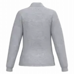 Dames piquépolo LSL, ideal oxford grey — productfoto 16