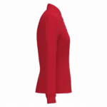 Dames piquépolo LSL, ideal red — productfoto 17