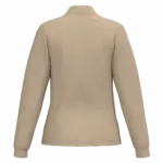 Dames piquépolo LSL, ideal sand — productfoto 25