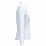 Dames piquépolo LSL, ideal white — productfoto 26