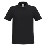 PS_IB295_IDEALBLACK - Hidalgo-werbeartikel Herenpolo piqué, ideal black — productfoto 15