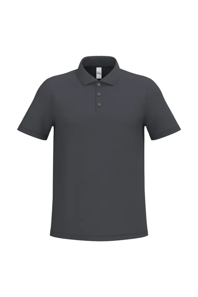 PS_IB295_IDEALDARKGREY - Hidalgo-werbeartikel Herenpolo piqué, ideal dark grey — productfoto 21