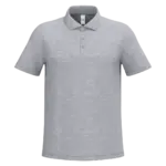 PS_IB295_IDEALOXFORDGREY - Hidalgo-werbeartikel Herenpolo piqué, ideal oxford grey — productfoto 42