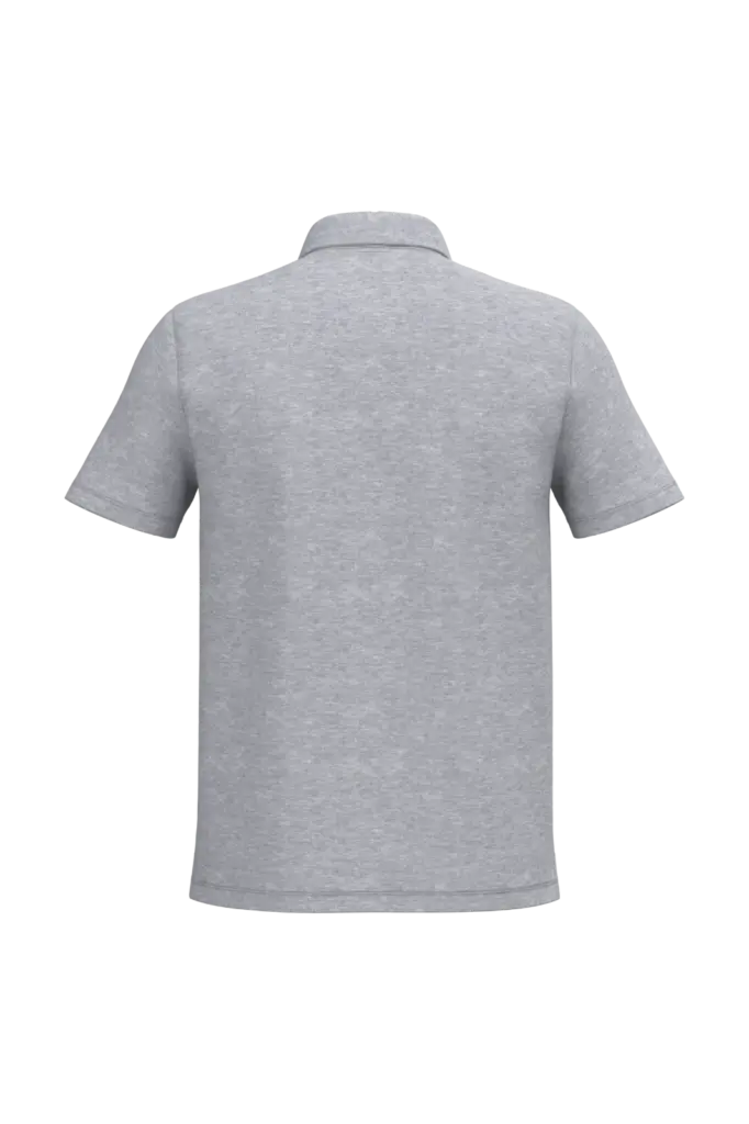 PS_IB295-B_IDEALOXFORDGREY - Hidalgo-werbeartikel Herenpolo piqué, ideal oxford grey — productfoto 43