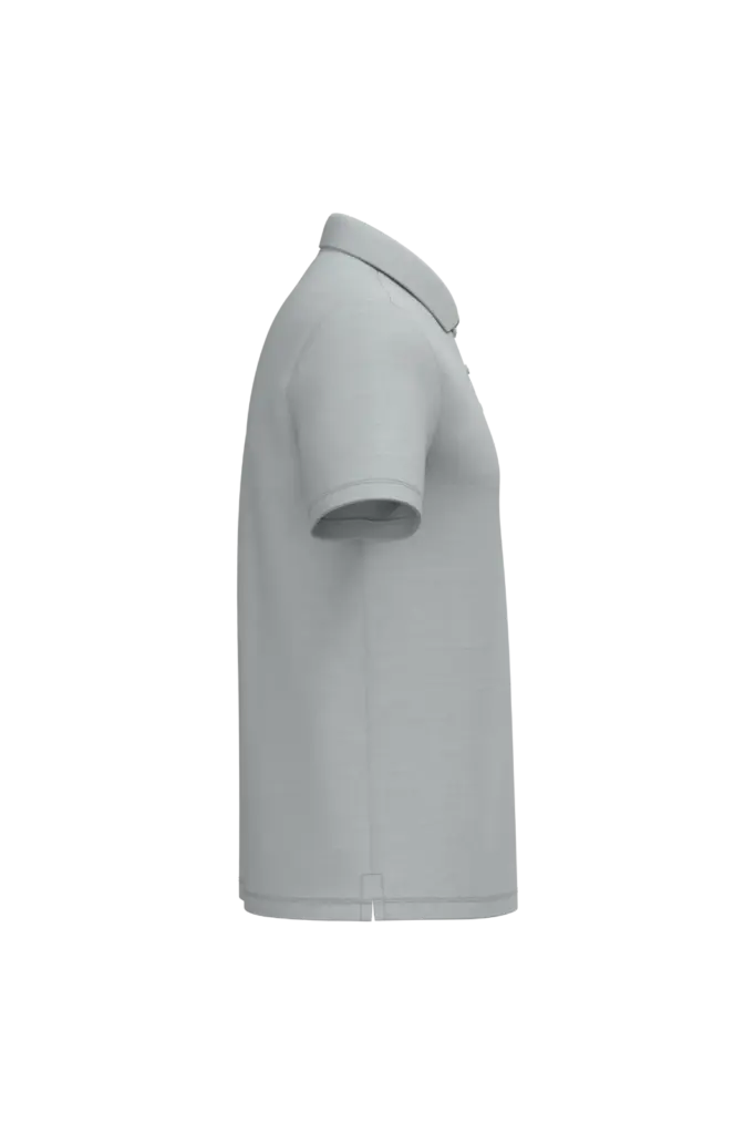 PS_IB295-S_IDEALPACIFICGREY - Hidalgo-werbeartikel Herenpolo piqué, ideal pacific grey — productfoto 44