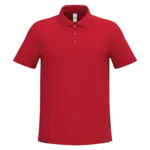 PS_IB295_IDEALRED - Hidalgo-werbeartikel Herenpolo piqué, ideal red — productfoto 51