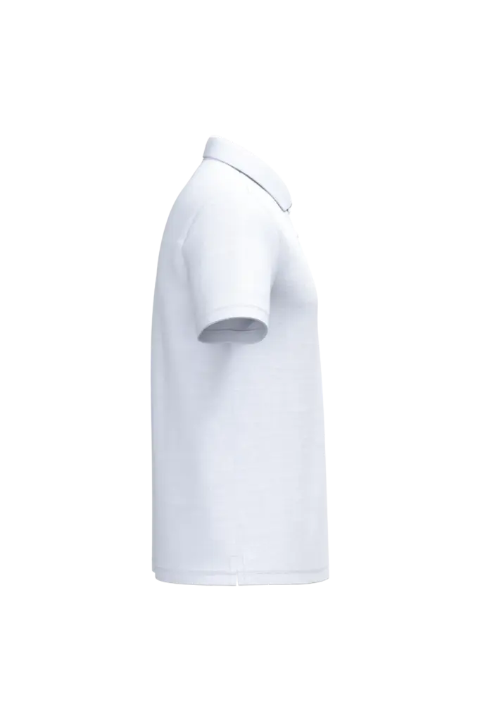 PS_IB295-S_IDEALWHITE - Hidalgo-werbeartikel Herenpolo piqué, ideal white — productfoto 65