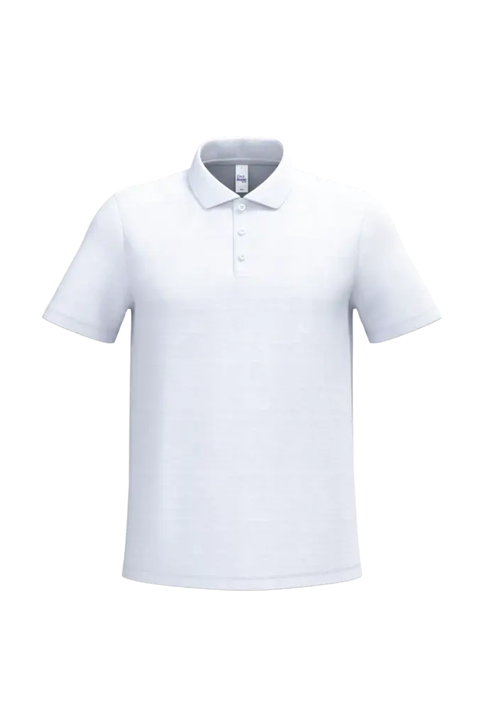 PS_IB295_IDEALWHITE - Hidalgo-werbeartikel Herenpolo piqué, ideal white — productfoto 66