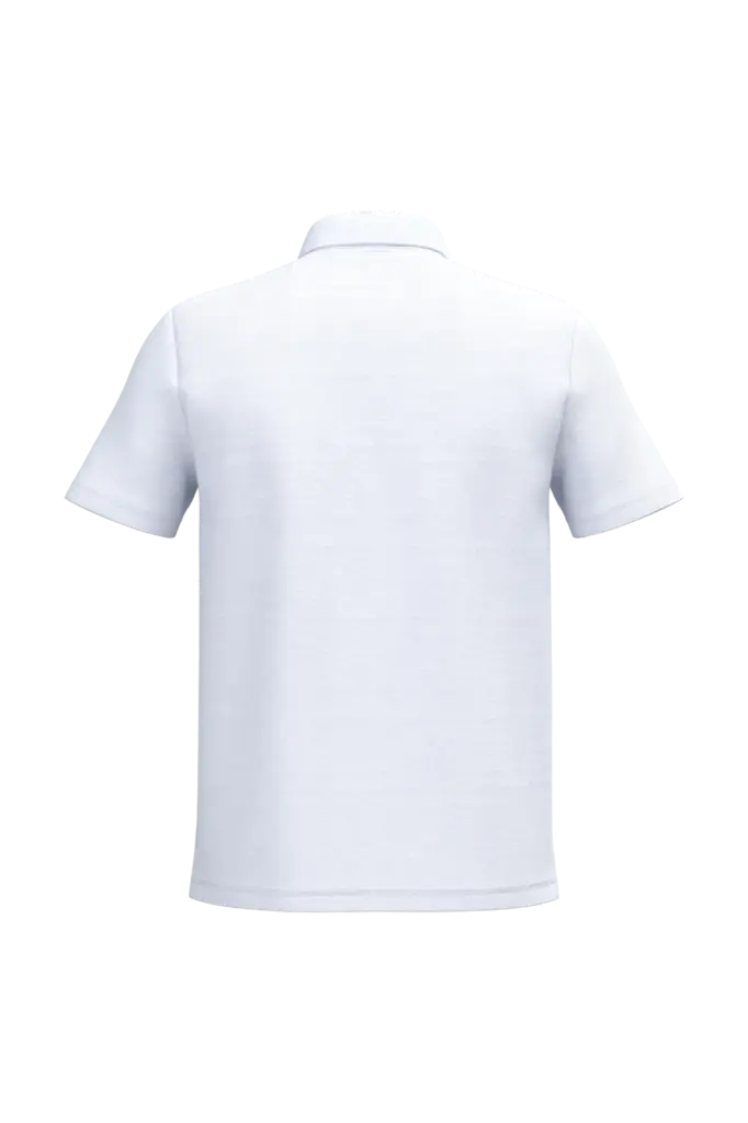 PS_IB295-B_IDEALWHITE - Hidalgo-werbeartikel Herenpolo piqué, ideal white — productfoto 67