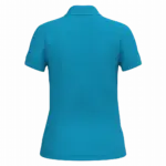 PS_IB296-B_IDEALATOLLBLUE - Hidalgo-werbeartikel Dames piquépolo, ideal atoll blue — productfoto 14