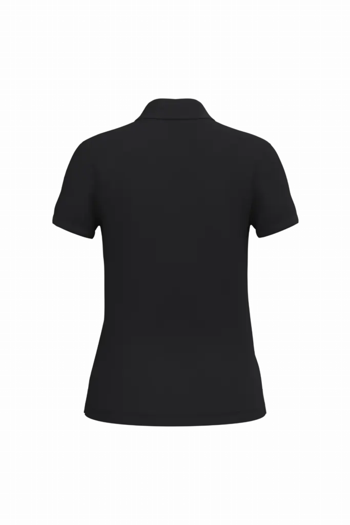 PS_IB296-B_IDEALBLACK - Hidalgo-werbeartikel Dames piquépolo, ideal black — productfoto 17
