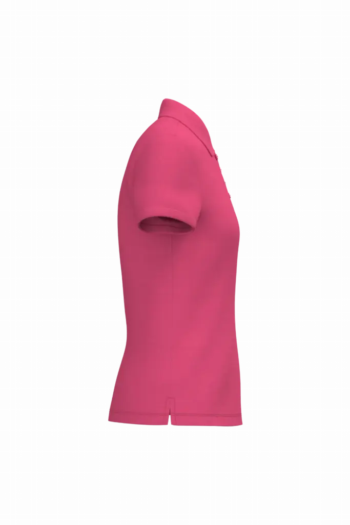 PS_IB296-S_IDEALFUCHSIA - Hidalgo-werbeartikel Dames piquépolo, ideal fuchsia — productfoto 21