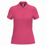 PS_IB296_IDEALFUCHSIA - Hidalgo-werbeartikel Dames piquépolo, ideal fuchsia — productfoto 22