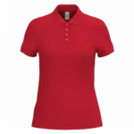 PS_IB296_IDEALRED - Hidalgo-werbeartikel Dames piquépolo, ideal red — productfoto 37