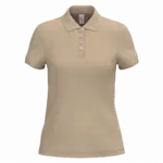 PS_IB296_IDEALSAND - Hidalgo-werbeartikel Dames piquépolo, ideal sand — productfoto 43