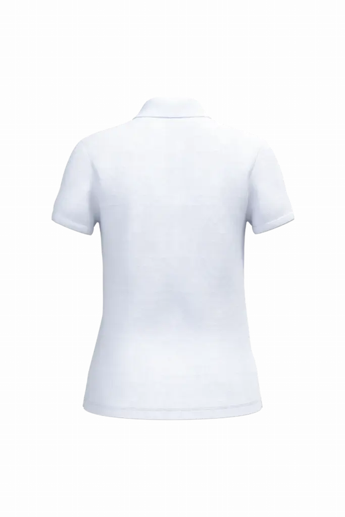 PS_IB296-B_IDEALWHITE - Hidalgo-werbeartikel Dames piquépolo, ideal white — productfoto 47