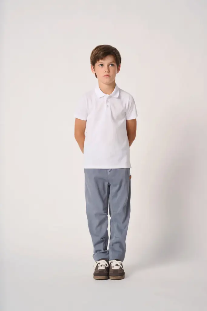 Kinder piquépolo — productfoto 3