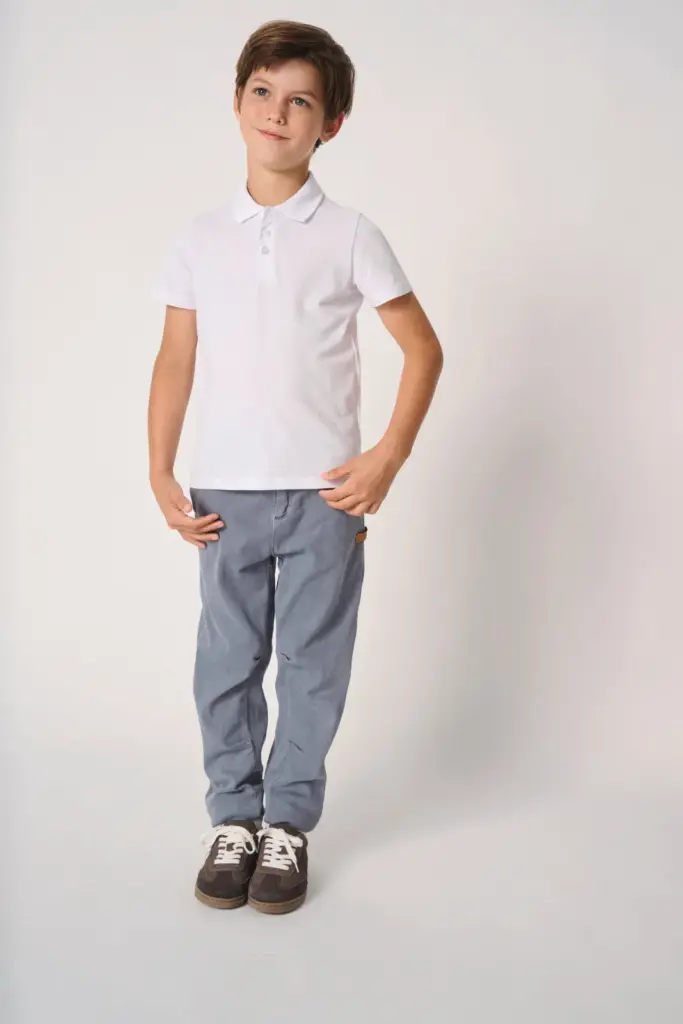 Kinder piquépolo — productfoto 4