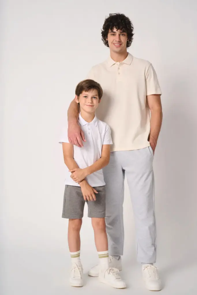 Kinder piquépolo — productfoto 5