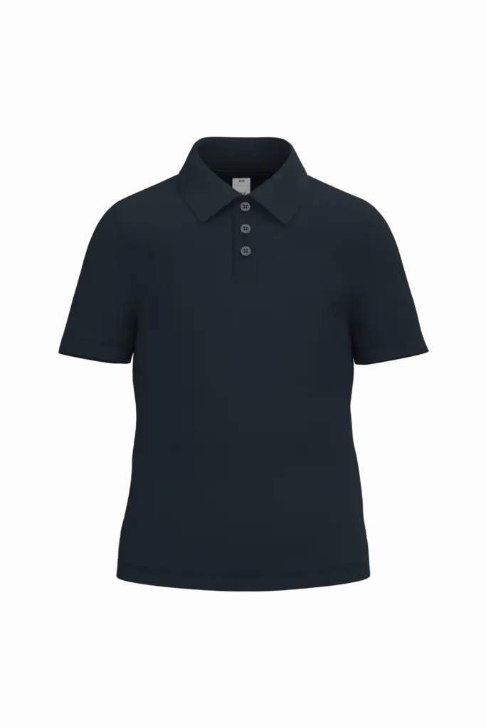 Kinder piquépolo, ideal navy — productfoto 24