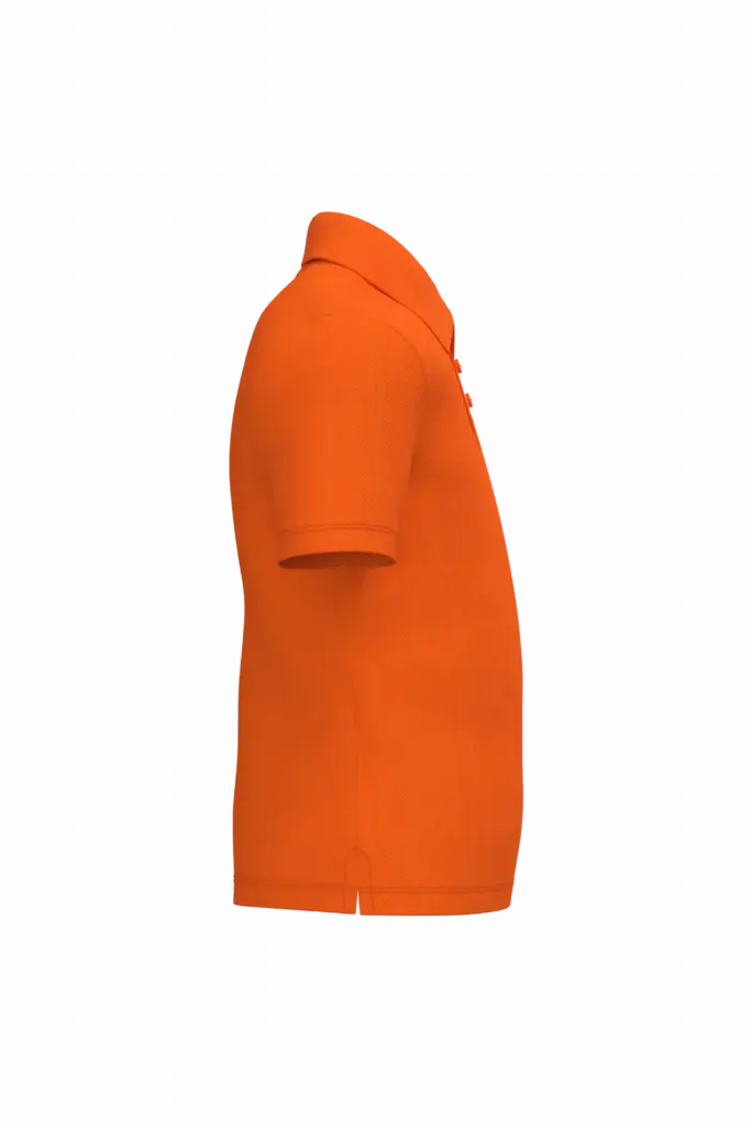 Kinder piquépolo, ideal orange — productfoto 26
