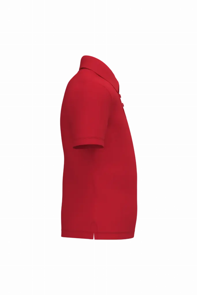Kinder piquépolo, ideal red — productfoto 32