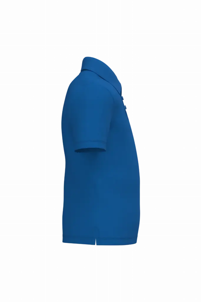 Kinder piquépolo, ideal royal blue — productfoto 35