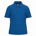 Kinder piquépolo, ideal royal blue — productfoto 36
