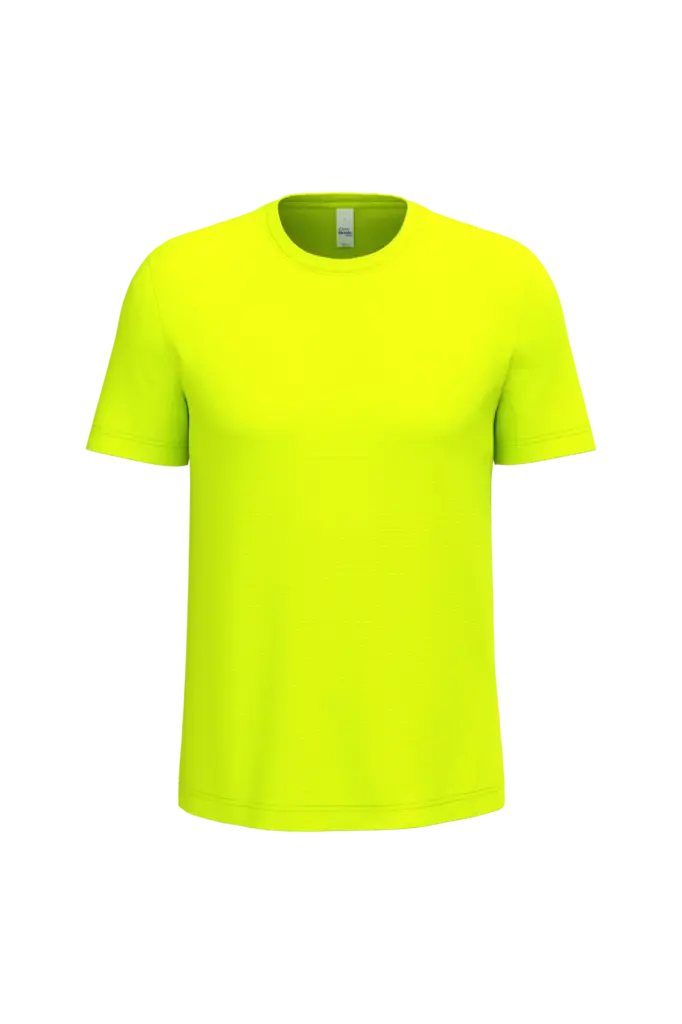 PS_IB300_IDEALFLUORESCENTYELLOW - Hidalgo-werbeartikel Mercury heren sport T-shirt, ideal fluorescent yellow — productfoto 20
