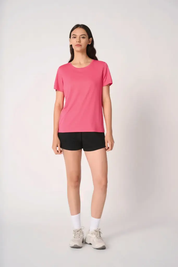 IB301_2025 - Hidalgo-werbeartikel Mercury dames sport T-shirt — productfoto 4