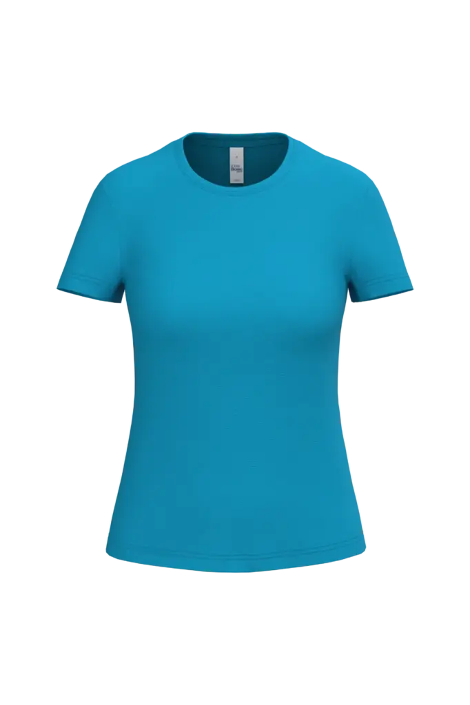 PS_IB301_IDEALATOLLBLUE - Hidalgo-werbeartikel Mercury dames sport T-shirt, ideal atoll blue — productfoto 7