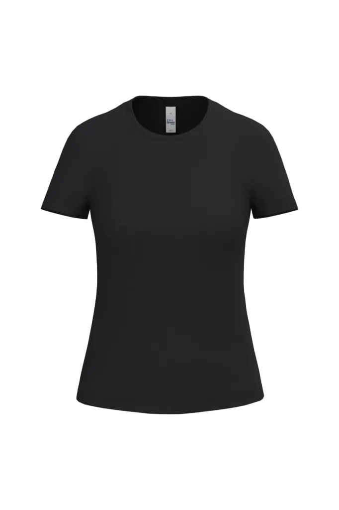 PS_IB301_IDEALBLACK - Hidalgo-werbeartikel Mercury dames sport T-shirt, ideal black — productfoto 10