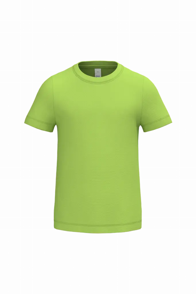 Mercury kinder sport T-shirt, ideal lime — productfoto 11