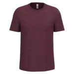 iDeal150 heren T-shirt, ideal burgundy — productfoto 19