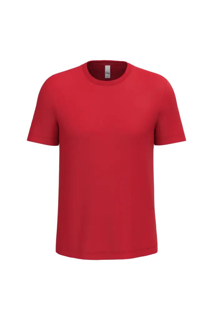 iDeal150 heren T-shirt, ideal red — productfoto 52