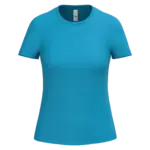 iDeal150 dames T-shirt, ideal atoll blue — productfoto 10