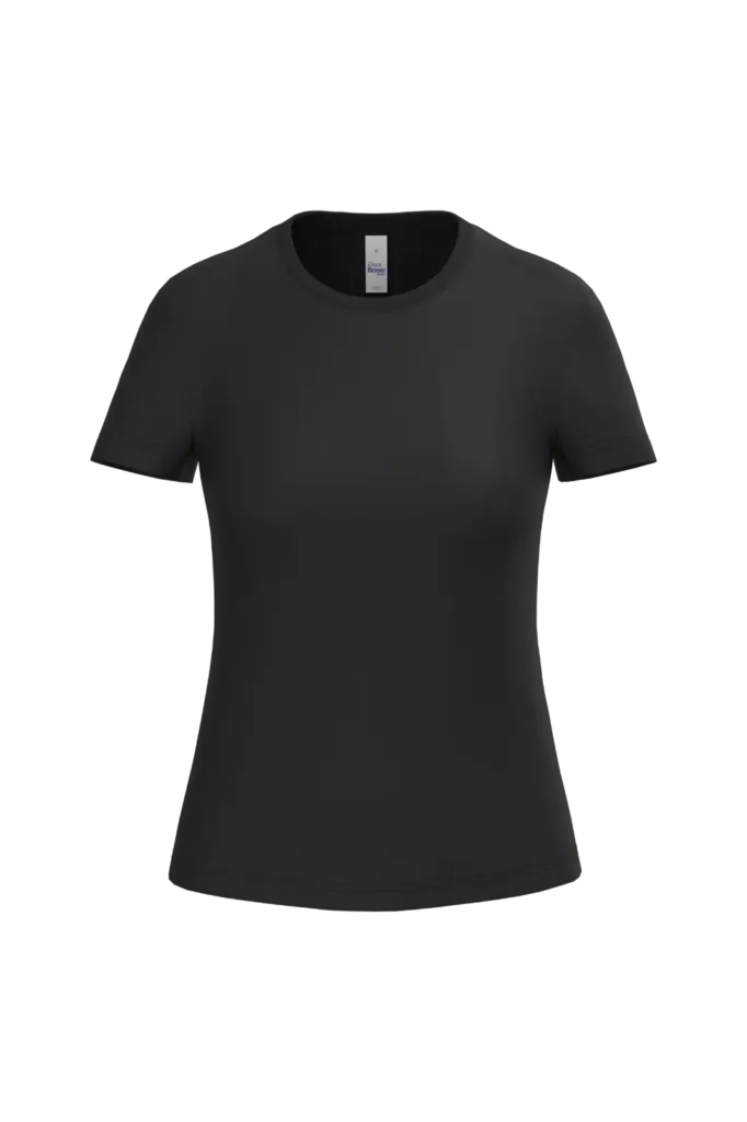 iDeal150 dames T-shirt, ideal black — productfoto 13