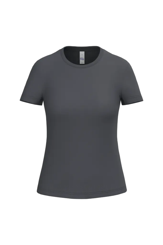 iDeal150 dames T-shirt, ideal dark grey — productfoto 16