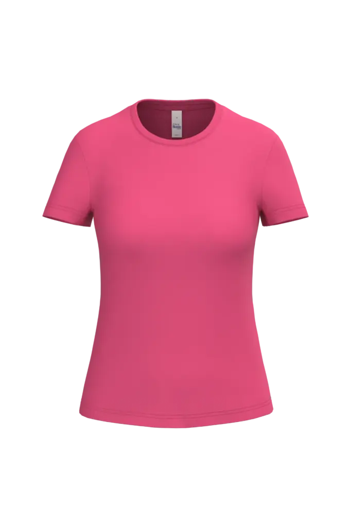 iDeal150 dames T-shirt, ideal fuchsia — productfoto 22