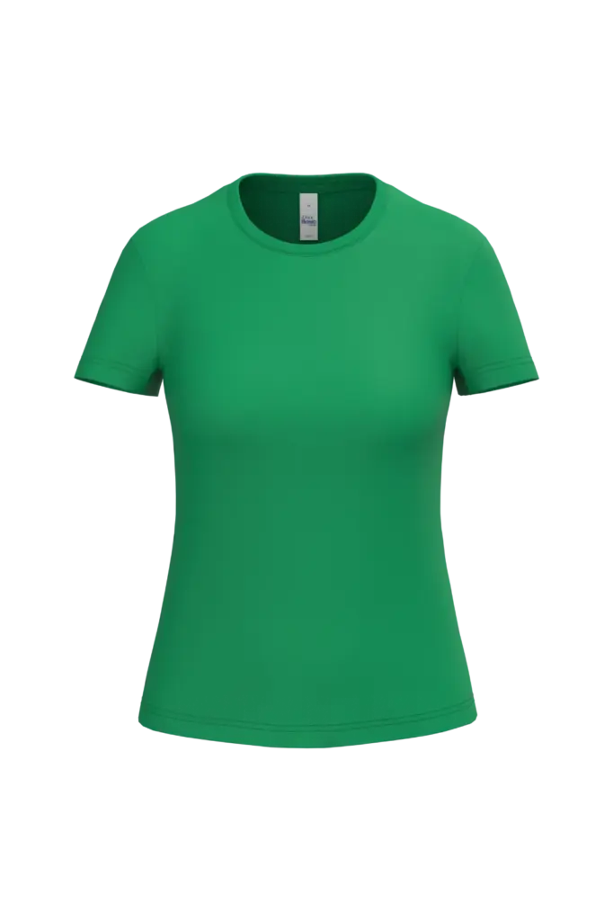 iDeal150 dames T-shirt, ideal kelly green — productfoto 28