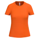 iDeal150 dames T-shirt, ideal orange — productfoto 34