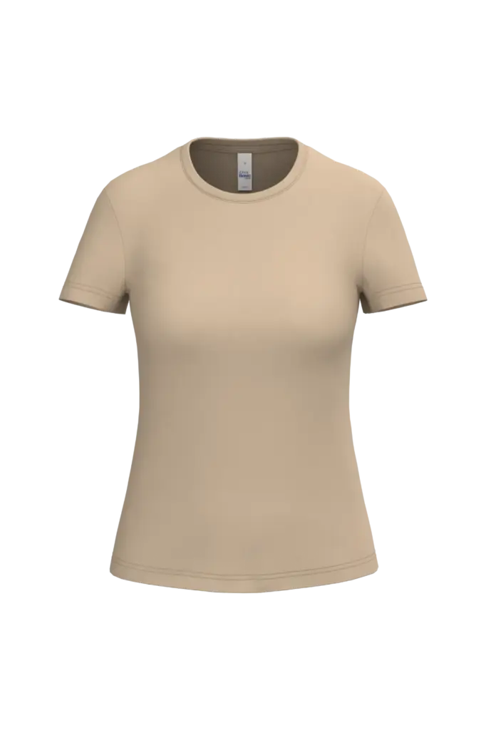 iDeal150 dames T-shirt, ideal sand — productfoto 46