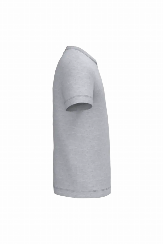 iDeal150 kinder T-shirt, ideal oxford grey — productfoto 15