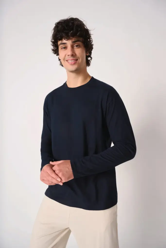 iDeal150 uniseks T-shirt LSL — productfoto 2