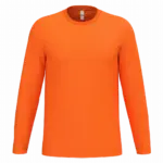 iDeal150 uniseks T-shirt LSL, ideal orange — productfoto 38