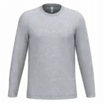 iDeal150 uniseks T-shirt LSL, ideal oxford grey — productfoto 39