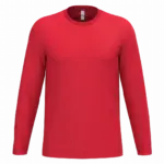 iDeal150 uniseks T-shirt LSL, ideal red — productfoto 40
