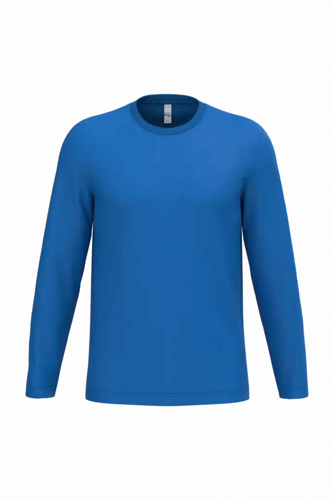 iDeal150 uniseks T-shirt LSL, ideal royal blue — productfoto 41